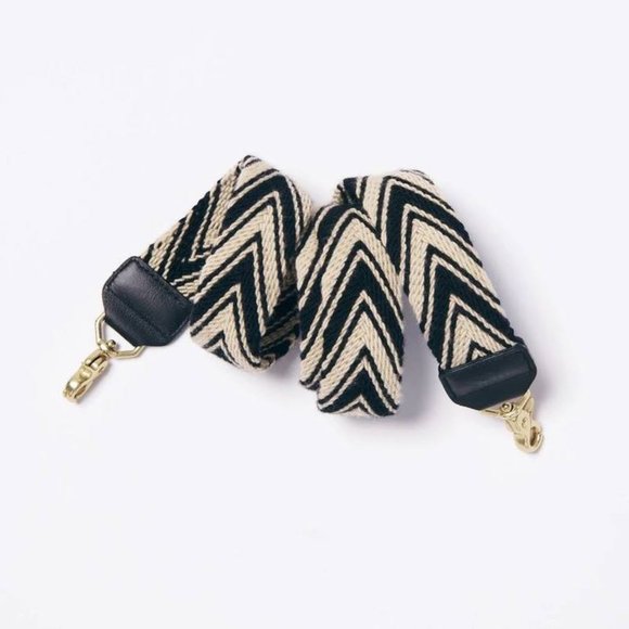 woven purse strap salt